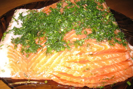 Фото к рецепту: Малосольный лосось