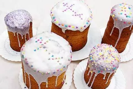 Кулич из венского теста