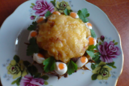 Фото к рецепту: Фаршированный ананас