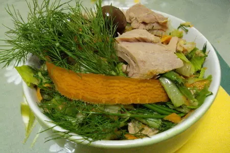 Салат "вкусная диета"