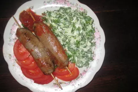 Колбаски с язмой по - татарски