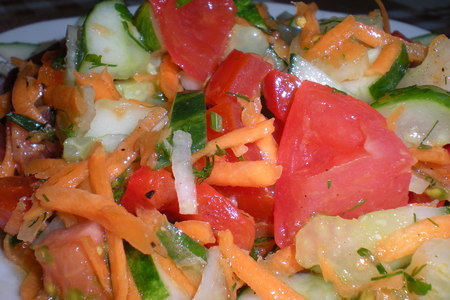 Фото к рецепту: Салат "витаминный"