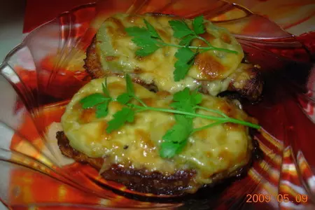 Мясо с киви
