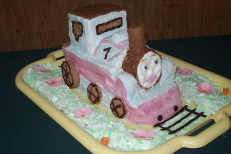 Торт  "паровоз"
