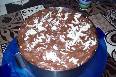 Фото к рецепту: Малиново-шоколадный торт.