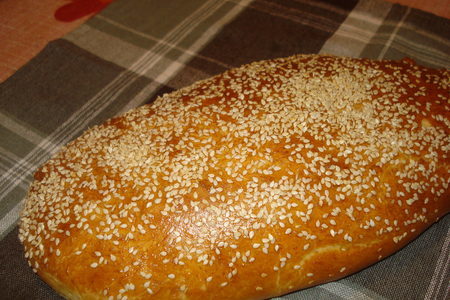 Фото к рецепту: Сырный хлеб"нежный"