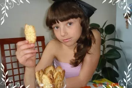 Печенье " кокосовые язычки "
