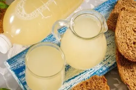 Квас, приготовленный на пшене