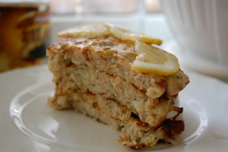 Фото к рецепту: "тортик " из пангасуса