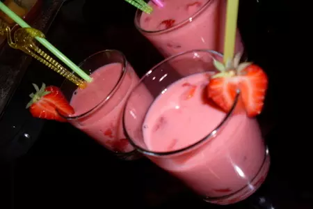 Клубничный smoothie