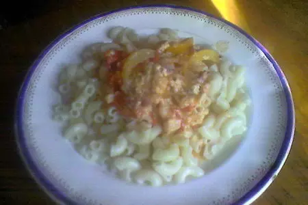 Паста с грудинкой