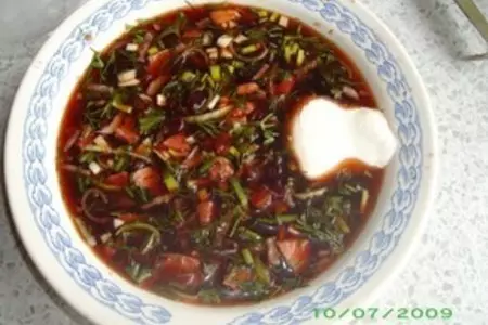 Свекольник на квасной основе