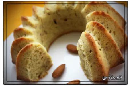Миндально-кукурузный кекс