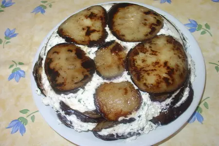 Баклажановый тортик