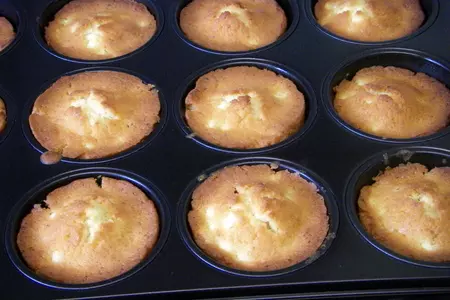 Маффины  со вкусом апельсина