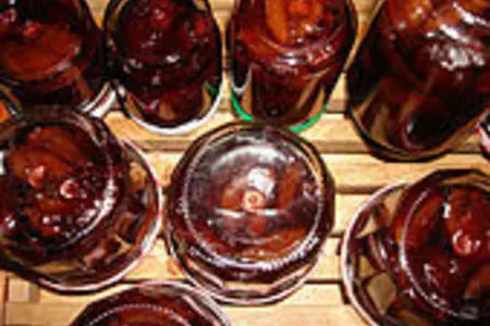 Сладко-кислые сливы(заготовки на зиму).