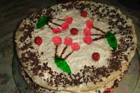 Голландский вишневый торт