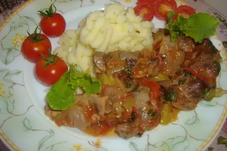 Сочные куриные желудочки