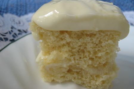 "золотой" корж (yellow cake, gold cake)