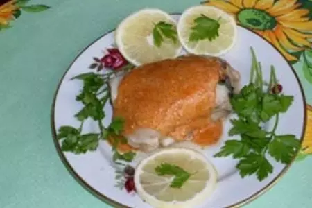 Пангасиус с грибами