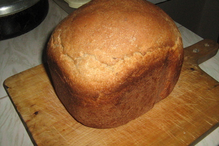 Фото к рецепту: Хлеб ржано- пшеничный с отрубями