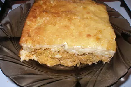 Заливной пирог с капусткой.