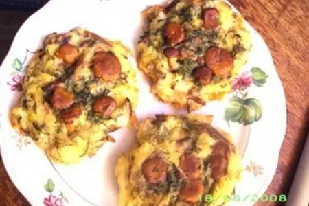 Драники "лесная полянка"