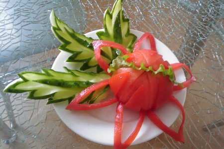 Фото к рецепту: Декоративная помидорка