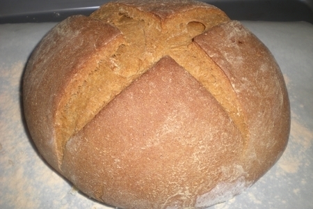 Хлеб из цельной и кукурузной муки