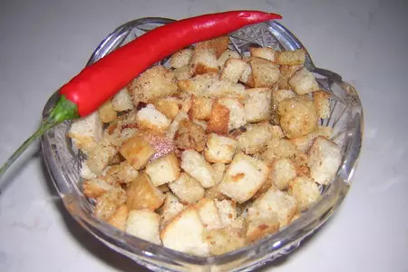 Сухарики острые