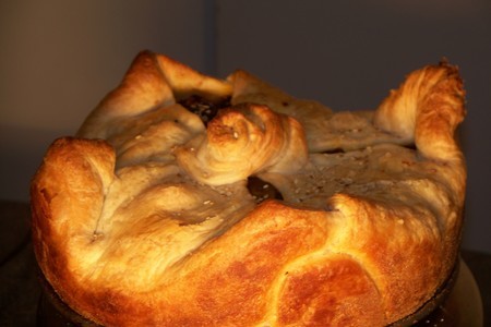 Фото к рецепту: Пирог грибно-овощной   !!!