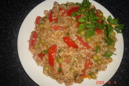 Мясо  по-испански