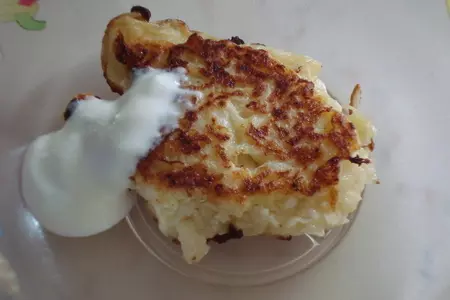 Оладьи из кольраби