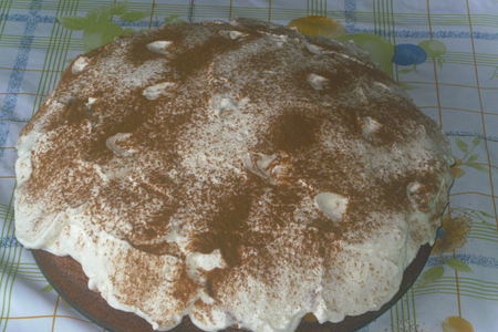 Мандариновый тортик с корицей