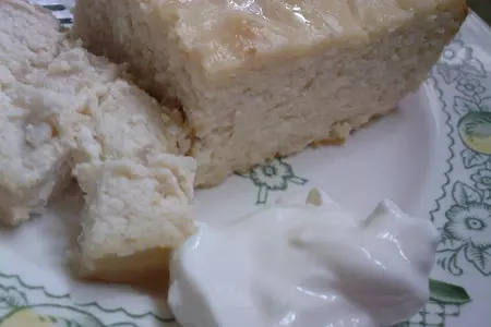 Запеканка инжирная из творожного сыра