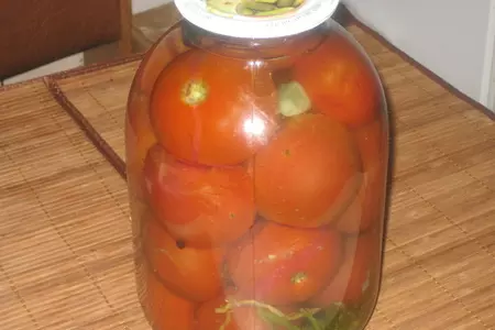 Помидорки на зиму с лимонной кислотой.