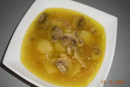 Супчик с грибами