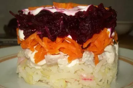 Курочка в шубке.
