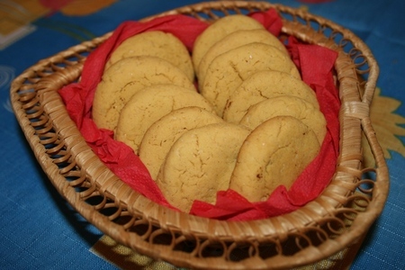 Кукурузное печенье с шоколадом
