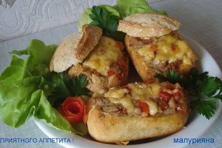 Хрустящие булочки с начинкой