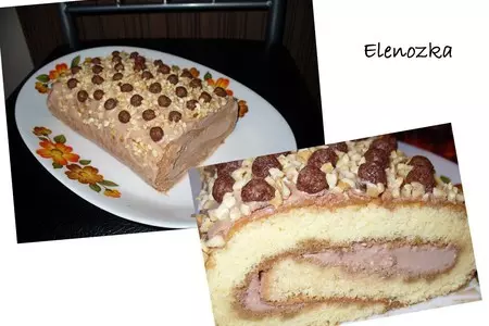 Рулет " nesquik "