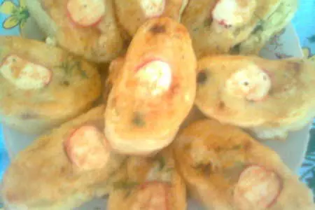 Вафельные рулетики
