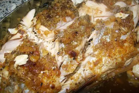 Форель запеченная с восточными нотками