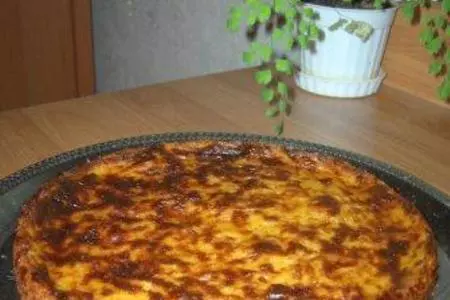 Пирог с кабачком
