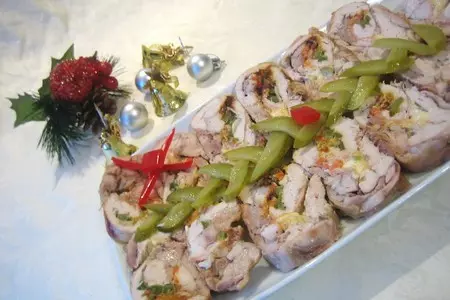 Рулет из курочки