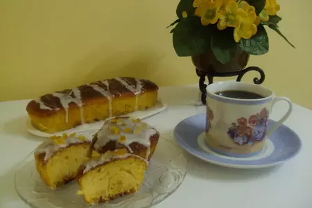 Лимонный кекс