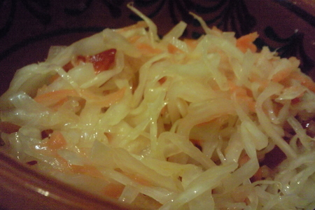 Салат с капустой и перчиком "полуплагиат"