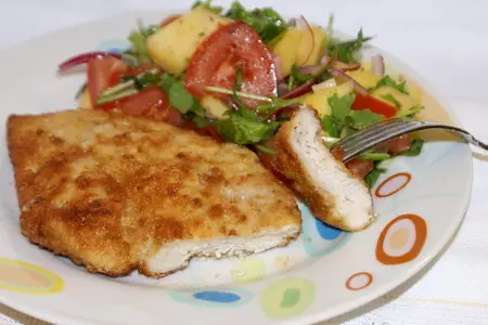 Куриная отбивная (простой, но вкусный маринад)