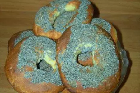 Бублики с кунжутом(маком)