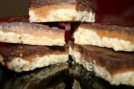 Печенье "гигантский twix"